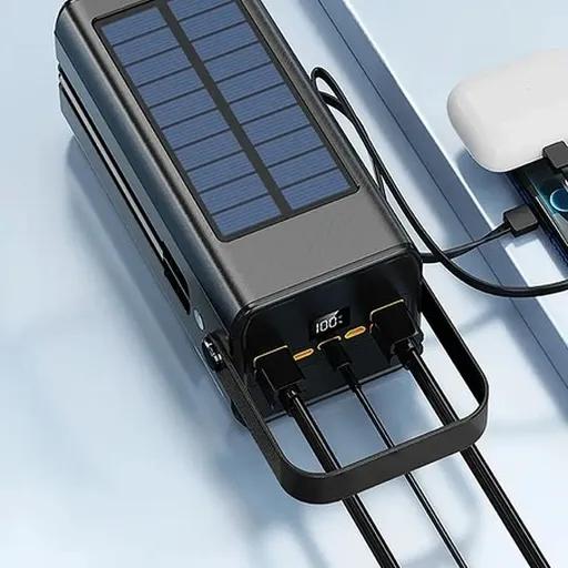 پاوربانک 22.5 وات گرین لاین مدل GNSOLXPB100 ظرفیت 100000 میلی‌آمپر-1
