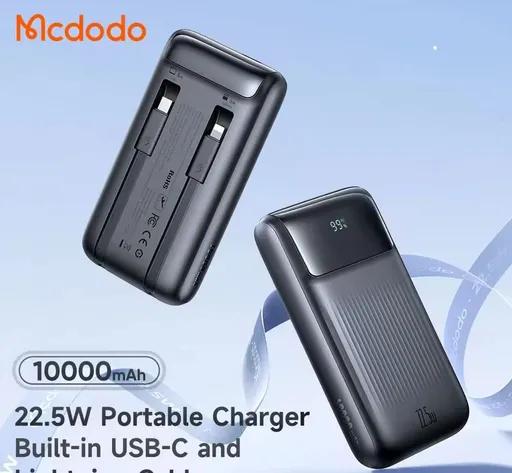 پاوربانک 22.5 وات مک دودو مدل MC-024 ظرفیت 10000 میلی‌آمپر-2