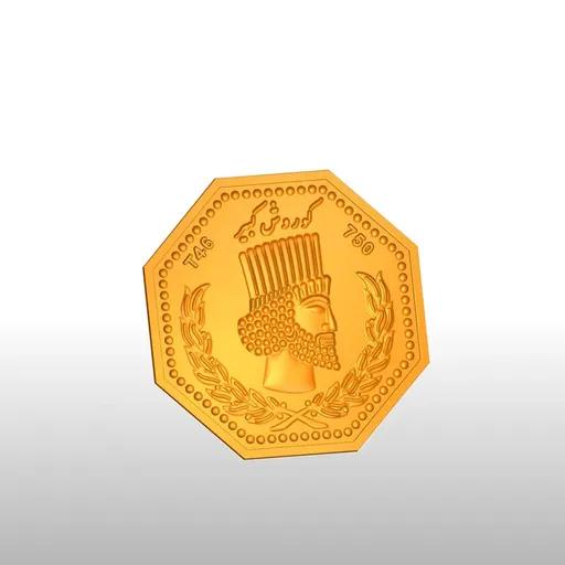 سکه پارسیان 18 عیار امین زر 500 سوتی-1