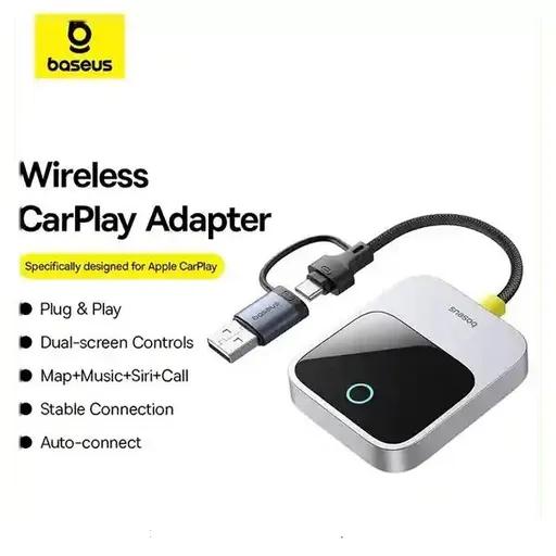 دانگل کارپلی بی‌سیم باسئوس مدل BS-CG027-2