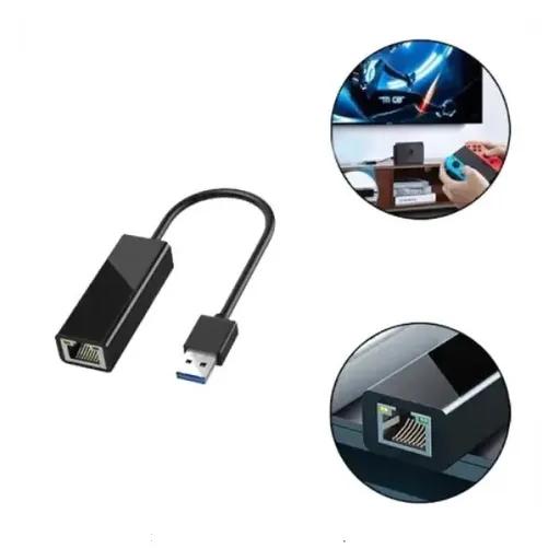 تبدیل USB-A به LAN گیگابیتی کوتتسی مدل 83001-1000M-2