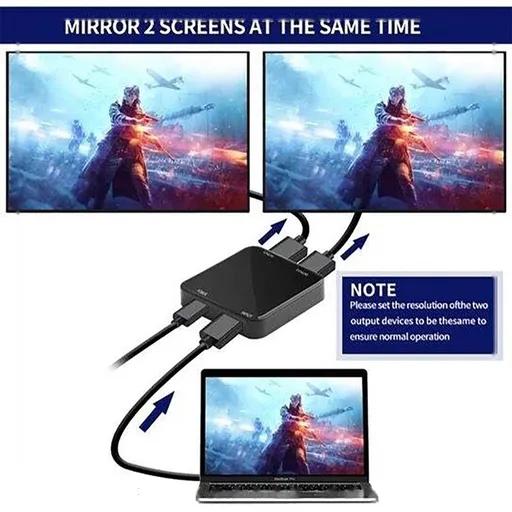 اسپلیتر HDMI یک به دو کوتتسی مدل OF-037-2