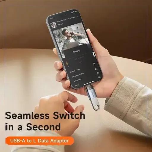 تبدیل USB به لایتنینگ OTG مک دودو مدل OT-7390-1
