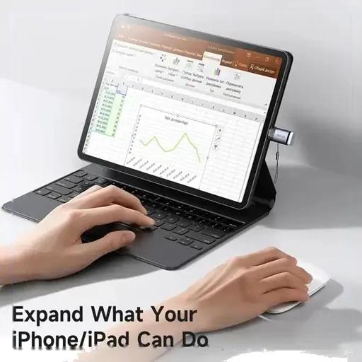 تبدیل USB به لایتنینگ OTG مک دودو مدل OT-7390-2