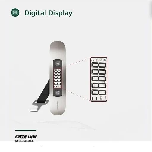 ترازوی دیجیتال چمدان 50 کیلوگرمی گرین لاین مدل GNDLUSCL50-2