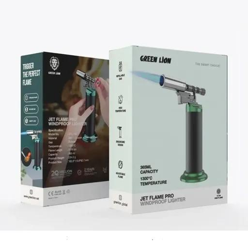 فندک اتمی ضد باد گرین لاین مدل GNJTFLMPROL-2