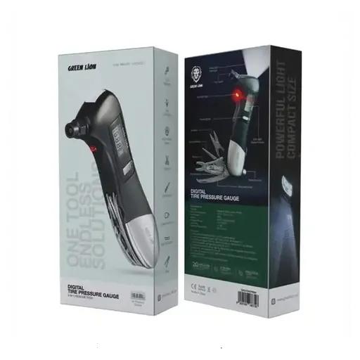 گیج فشار باد دیجیتال 9 کاره گرین لاین مدل GNDITIREPR-2