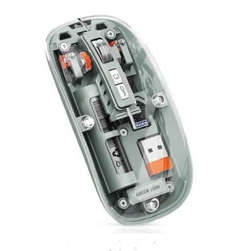 ماوس بی‌سیم شفاف گرین لاین مدل GL-112-1