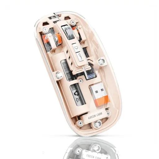 ماوس بی‌سیم شفاف گرین لاین مدل GL-112-2
