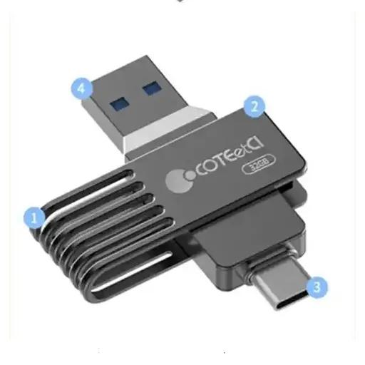 فلش مموری دوسر 64 گیگابایت کوتتسی مدل CS8833-1
