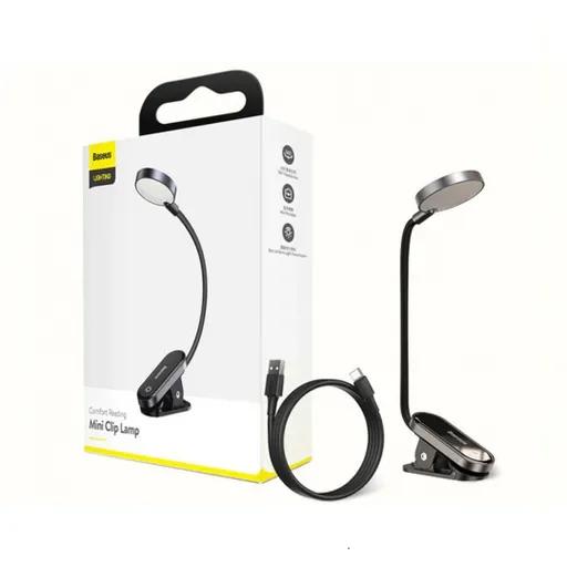 چراغ مطالعه گیره‌ای باسئوس مدل DGRAD-0G-2