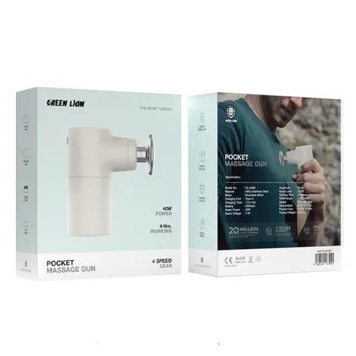 ماساژور تفنگی جیبی گرین لاین مدل GNPOCKMG-2