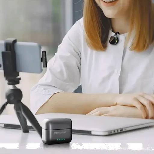 میکروفون یقه‌ای بی‌سیم پرودو مدل PDLAMPHF76-2