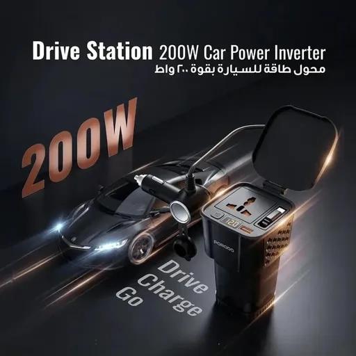اینورتر خودرو 200 وات پرودو مدل PDCI103-1
