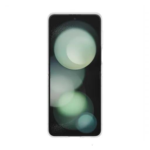 پک کاور شفاف گلکسی Z فلیپ 5 و شارژر 25 وات سامسونگ مدل EF-XF73KK-1