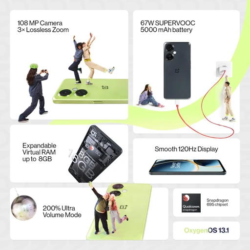 وان‌ پلاس نورد CE 3 لایت ظرفیت 128GB رم 8GB-10